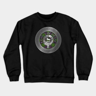 Clan Cochrane Crest & Tartan Knot Crewneck Sweatshirt